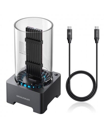 Docking Station GRAUGEAR USB 4.0 for M.2 PCIe NVMe