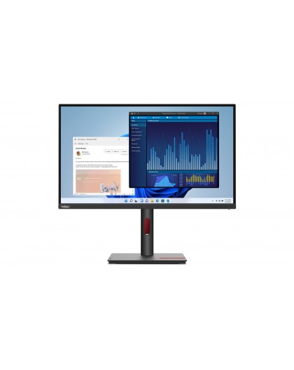 Lenovo ThinkVision T27p-30 LED display 68.6 cm (27") 3840 x 2160 pixels 4K Ultra HD Black