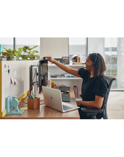 HP Poly Blackwire 3225 Stereo USB-C Headset +3.5mm Plug +USB-C/A Adapter (Bulk)