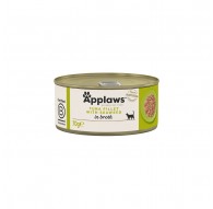 APPLAWS Tuna Fillet with Seaweed in Broth - wet cat food - 70g