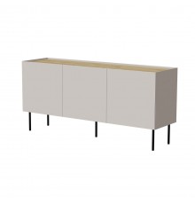 Cama FELLINI chest of drawers 150x40x70 cashmere + oiled oak top