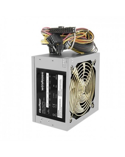 Qoltec ATX 505W WIND power supply unit 20+4 pin ATX Grey