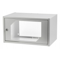 Digitus CL-19 06U rack cabinet 6U Wall mounted rack Light grey