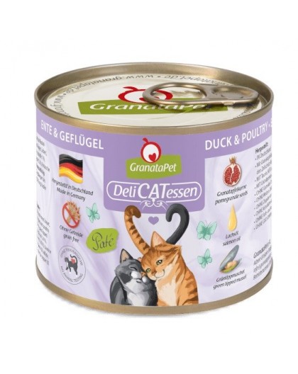 GRANATAPET DeliCATessen Duck and poultry - wet cat food - 200g