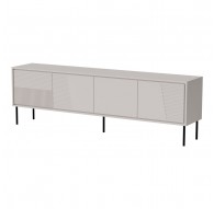 RTV cabinet ABI 4D 200x38x62 cashmere matt