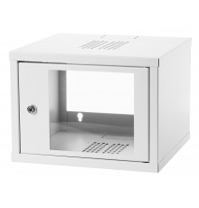 Digitus CL-19 04U rack cabinet 4U Wall mounted rack Light grey