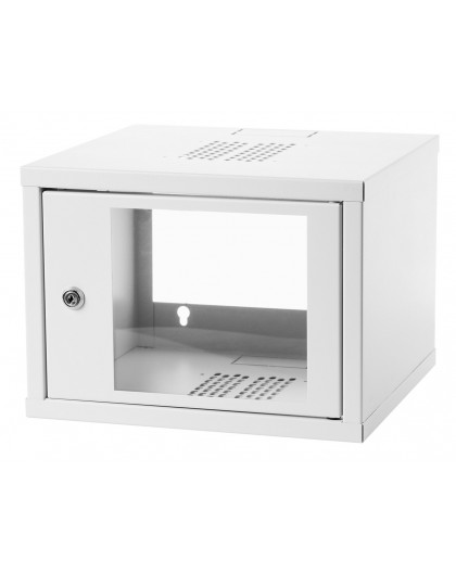 Digitus CL-19 04U rack cabinet 4U Wall mounted rack Light grey