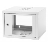 Digitus CL-19 04U rack cabinet 4U Wall mounted rack Light grey