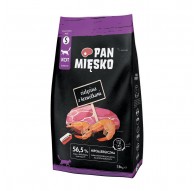 PAN MIĘSKO Veal with shrimps S - dry cat food - 1,6kg