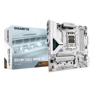 GIGABYTE B850M EAGLE WIFI6E ICE Motherboard - AMD Ryzen 9000 Series CPUs, 8+2+2 Phases Digital VRM, up to 8200MHz DDR5 (OC), 1xP
