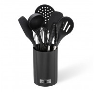 Kitchen utensils MAESTRO MR-1542-BLACK 8 elements Black