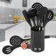 Kitchen utensils MAESTRO MR-1542-BLACK 8 elements Black