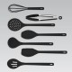 Kitchen utensils MAESTRO MR-1542-BLACK 8 elements Black