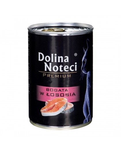 Dolina Noteci Premium rich in salmon - wet cat food - 400g