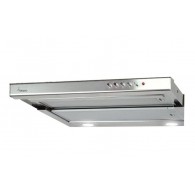 Akpo WK-7 Light 60 cooker hood Semi built-in (pull out) Stainless steel