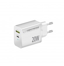 Esperanza EZC105W mains charger 20W White