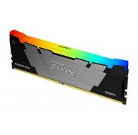 Kingston Technology FURY 16GB 3200MT/s DDR4 CL16 DIMM 1Gx8 Renegade RGB