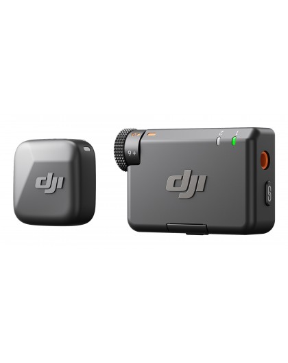 DJI Mic Mini Mounted camera receiver Black