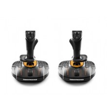 Thrustmaster T.16000M FCS SPACE SIM DUO Black, Orange USB Joystick Analogue / Digital PC