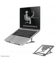 Neomounts NSLS085GREY Laptop stand 10-17" - foldable - compact - universal