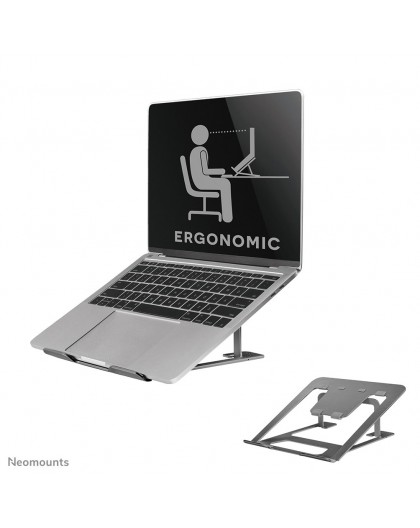 Neomounts NSLS085GREY Laptop stand 10-17" - foldable - compact - universal