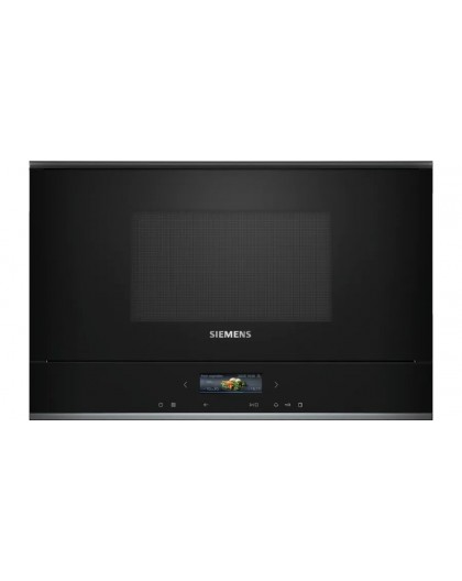 Siemens iQ700 BF722L1B1 microwave Built-in Solo microwave 21 L 900 W Black
