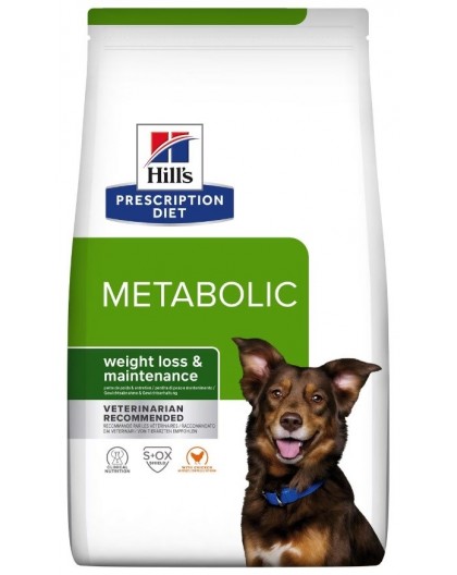 HILL'S PRESCRIPTION DIET Canine Metabolic Dry dog food Chicken 12 kg