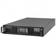 Qoltec Uninterruptible Power Supply (UPS) for RACK | 2.4kVA | 2400W | Power Factor 1.0 | LCD | EPO | USB | Online