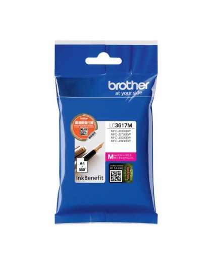 Brother LC-3617M ink cartridge 1 pc(s) Original Standard Yield Magenta