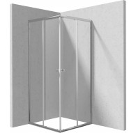 Square shower enclosure 80 cm