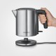 Severin WK 3489 electric kettle 1 L 2400 W Black, Silver