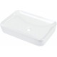 Ceramic countertop washbasin - 60x40 cm