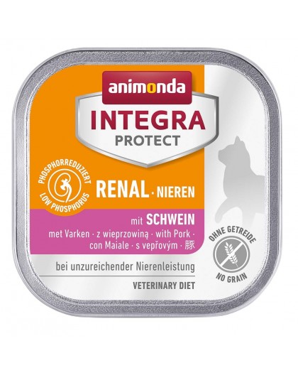 ANIMONDA Integra Protect Renal Pork - wet cat food - 100g