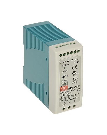DIN rail power supply MDR-60-12