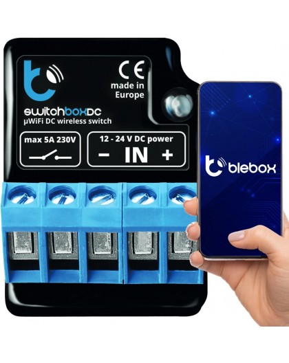 Blebox switchboxdc relay module