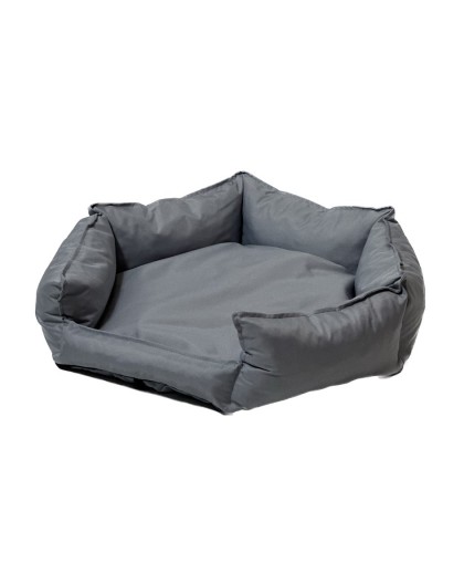 GO GIFT Hexagon grey XL - pet bed - 75 x 55 x 15 cm