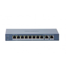 Hikvision DS-3E0310HP-E(C) network switch Unmanaged Fast Ethernet (10/100) Power over Ethernet (PoE) Blue