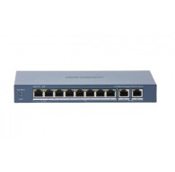 Hikvision DS-3E0310HP-E(C) network switch Unmanaged Fast Ethernet (10/100) Power over Ethernet (PoE) Blue
