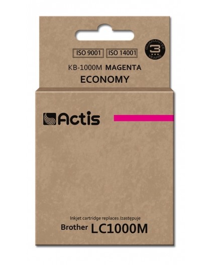 Actis KB-1000M Ink (replacement for Brother LC1000M/LC970M Standard 36 ml magenta)