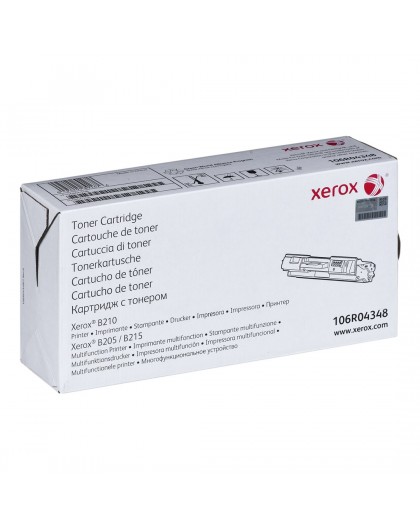 Xerox 106R04348 toner cartridge 1 pc(s) Original Black