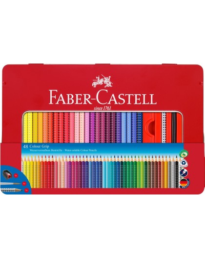 Colour Grip 2001 Pencils 48 pcs metal box