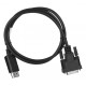 Lanberg CA-DPDV-10CU-0010-BK video cable adapter 1 m DisplayPort DVI-D Black