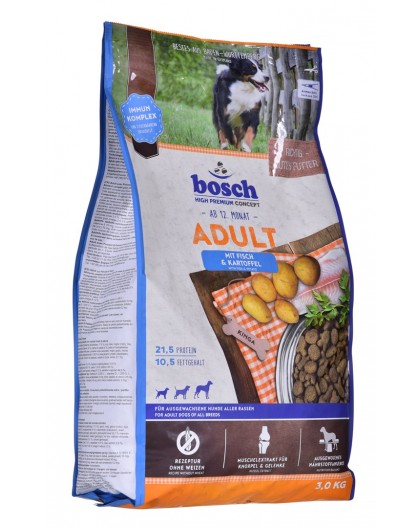 BOSCH Fish & Potato - dry dog food - 3 kg