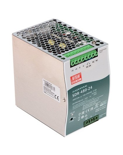 Switching power supply SDR-480-24 Mean Well