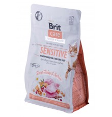 BRIT Care Grain-Free Sensitive Turkey&Salmon - dry cat food - 400 g