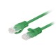 Fluke Passed Lanberg patchcord cat.6 UTP 1m green 10-pack