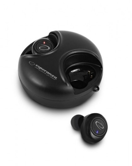 Esperanza EH228K headphones/headset Wireless In-ear Calls/Music Micro-USB Bluetooth Black