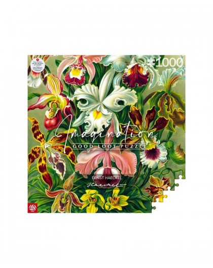 Imagination Puzzle: Ernst Haeckel Orchid 1000 elements