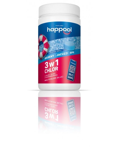 Acrylmed MULTICHLOR BLUE Tablets for increasing chlorine levels and combating algae 200 g