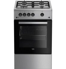 Beko FSG52020FX cooker Freestanding cooker Gas Inox